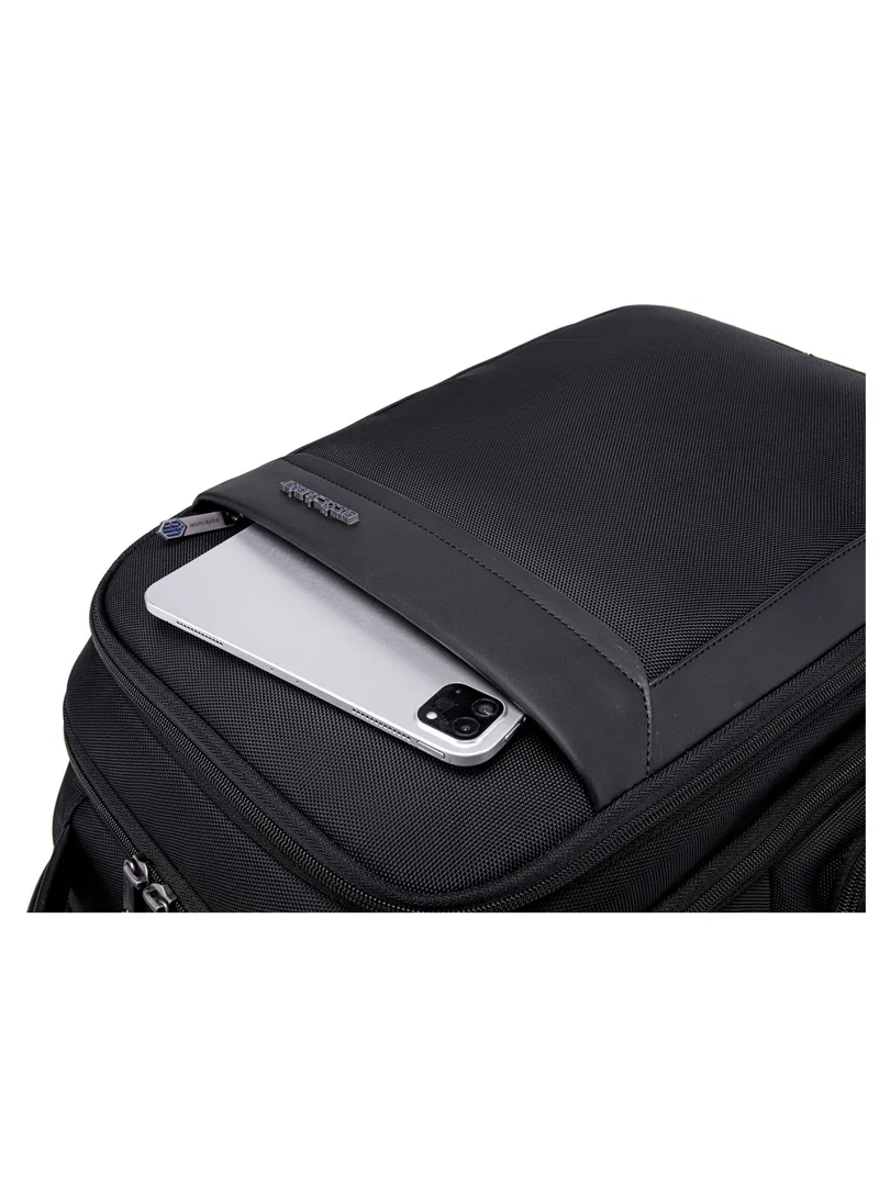 Arctic Hunter  Water Resistant Lightweight Laptop Backpack with USB Headphone Jack for Men and Women to Office Casual Travel, B00544, Black  | Best Price UAE